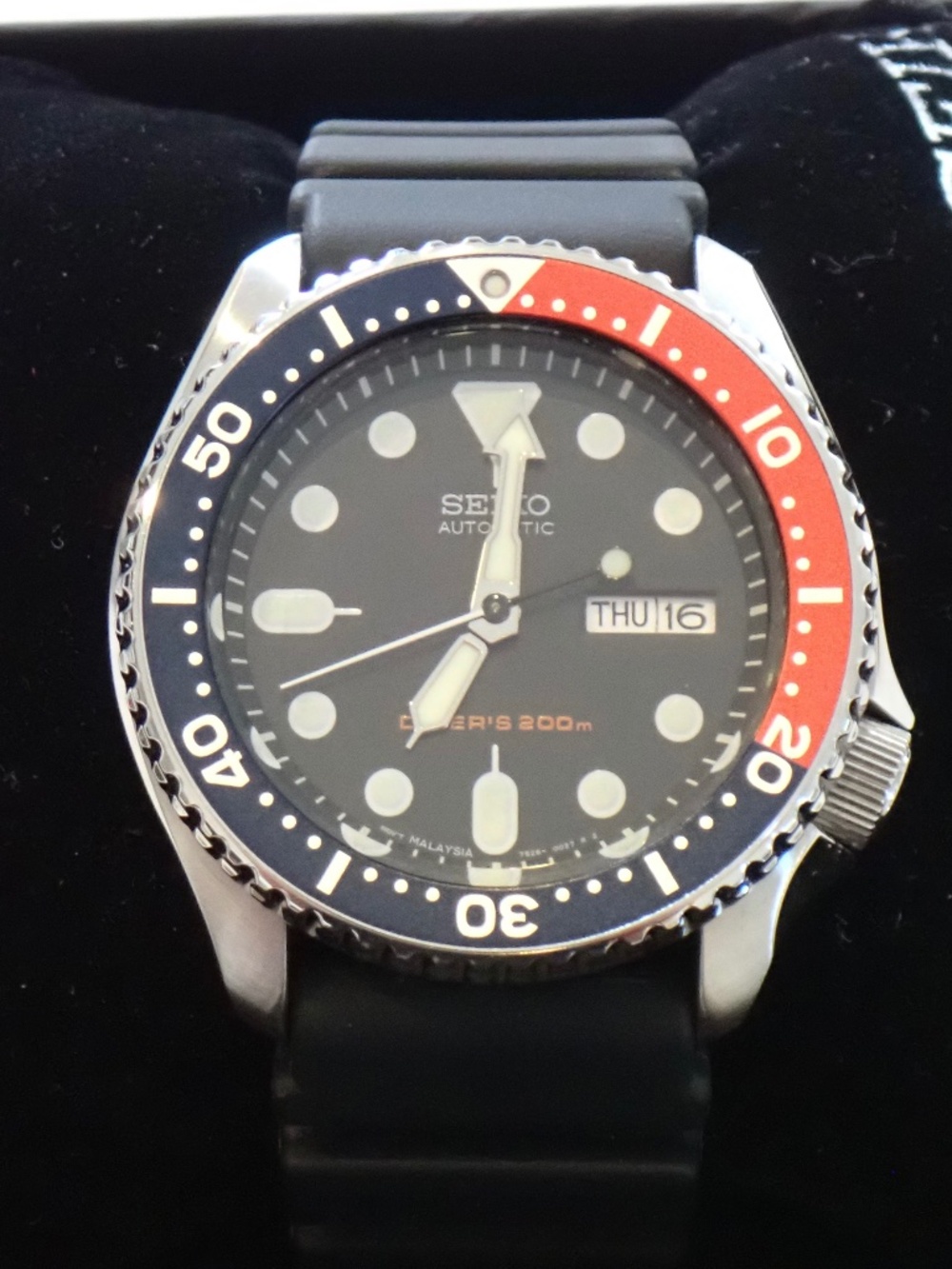 SEIKO DIVERS WATCH SKX175 Pepsi